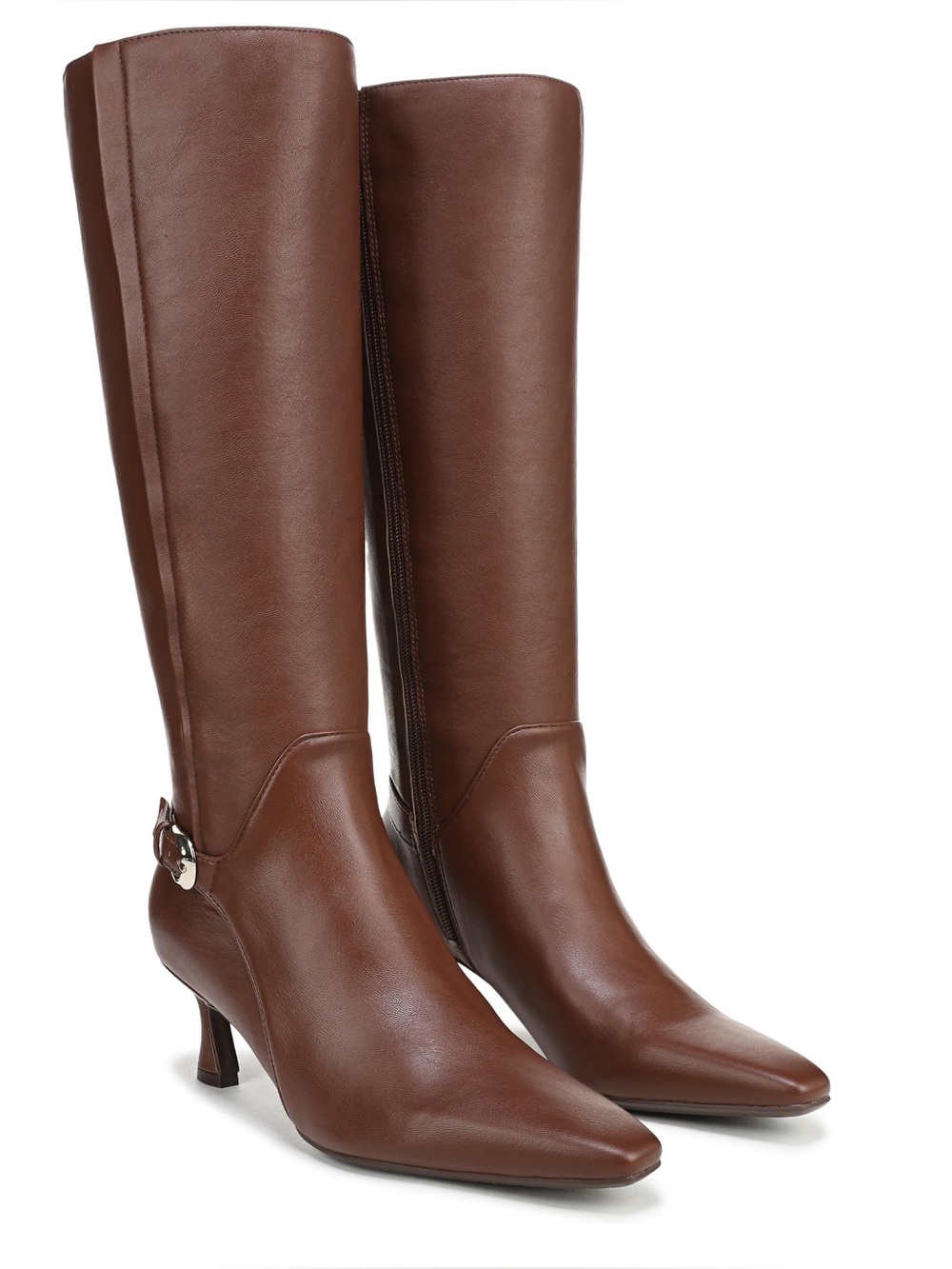 Naturalizer Women's Eartha Knee High Boot Cappuccino Brown 7.5